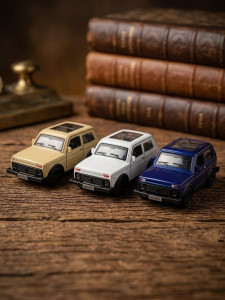 Soviet Legend: Classic Lada Niva 1:32 Scale Diecast Miniature