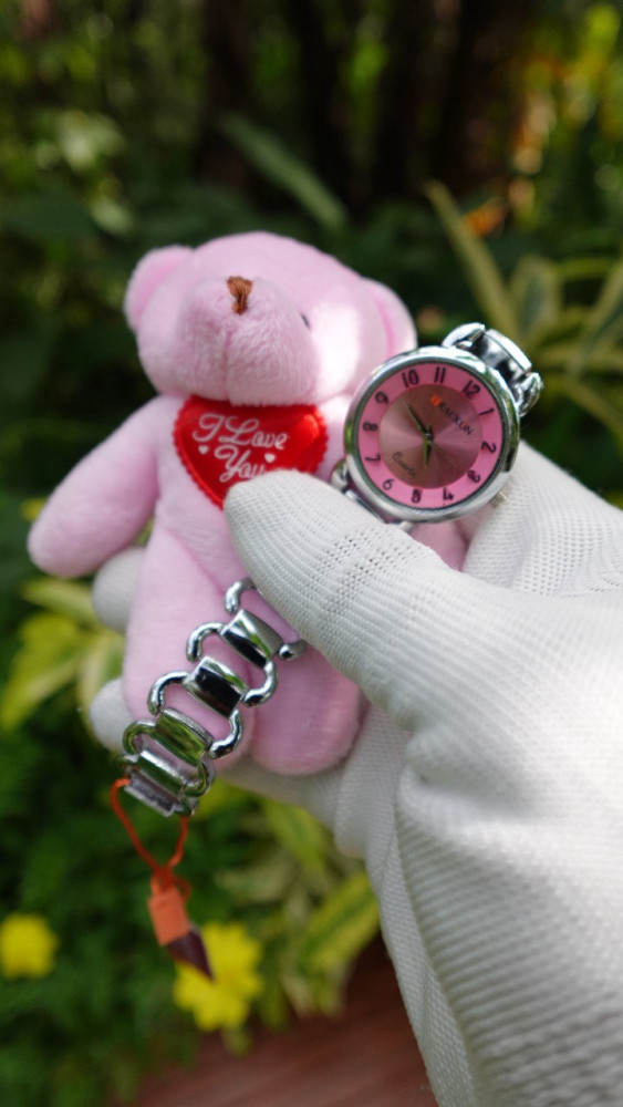 Premium Girls' Watch & Teddy Bear Combo - The Best Surprise Gift, Just ₹349
