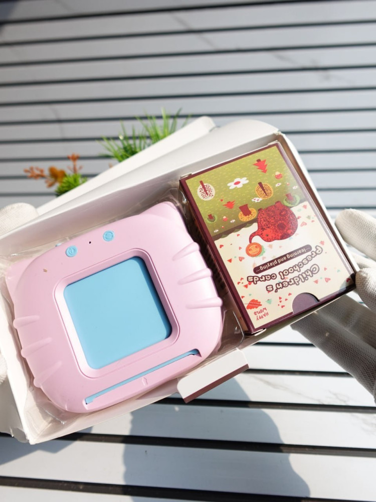 Fun Way to Learn: Talking Flash Card Educational Toy & Cartoon Watch Combo