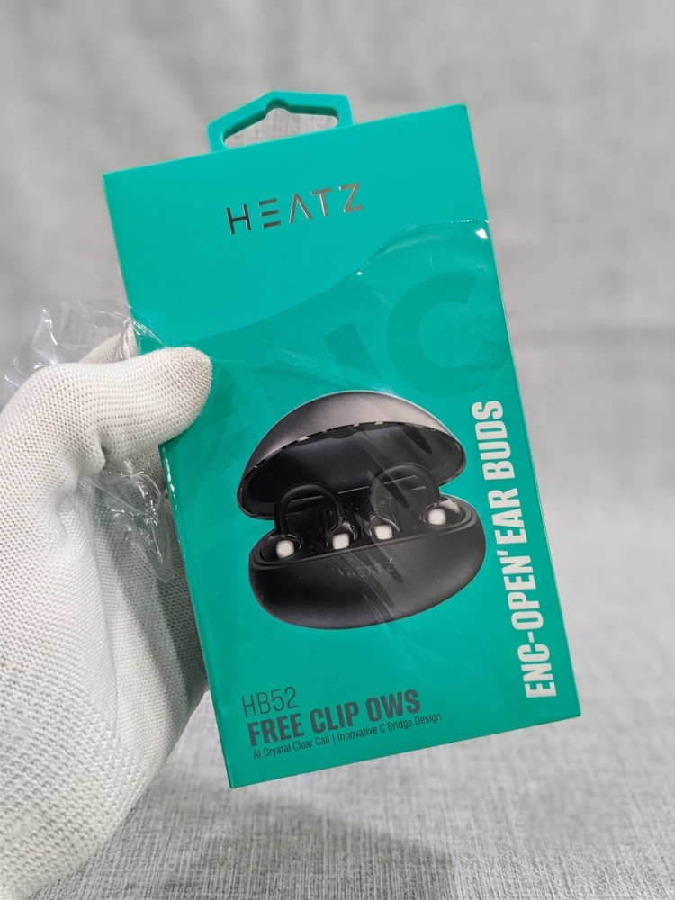 Heatz HB52 Free Clip OWS Open-Ear Buds | Special Combo Offer