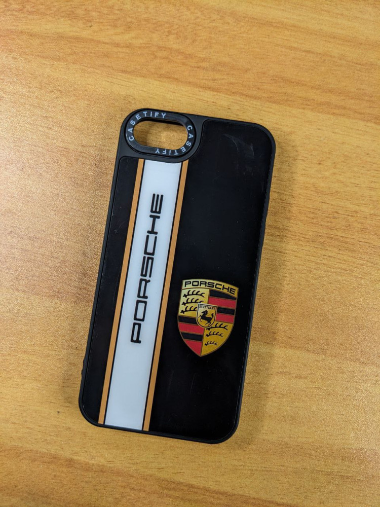 TPU PREMIUM CASE  PORSCHE LOGO  FOR IPHONE 6 (CQ108)