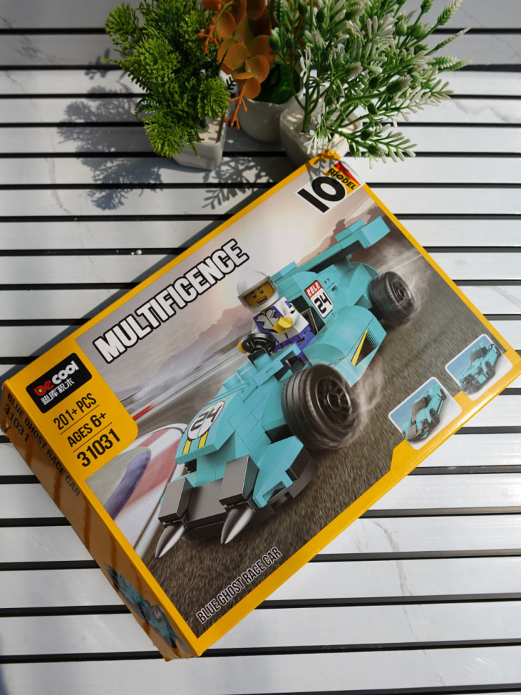 Build Your Own Fleet: 10-in-1 Creative Car Building Blocks