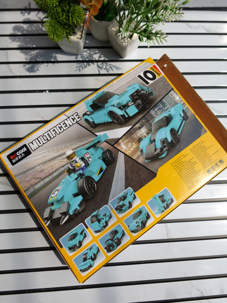 Build Your Own Fleet: 10-in-1 Creative Car Building Blocks
