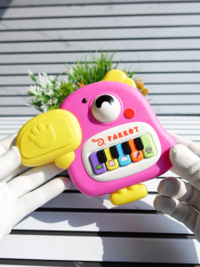Interactive Musical Parrot Piano for Toddlers – Early Learning & Sound Discovery