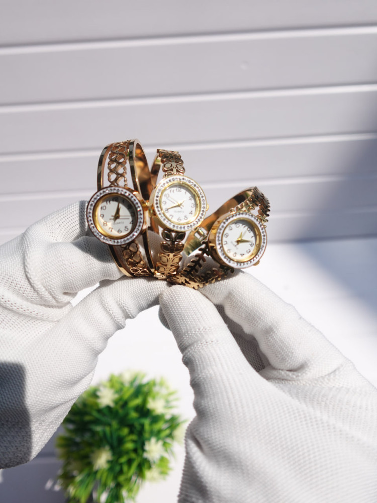 Anti-Tarnish Luxury Bracelet Watch for Girls