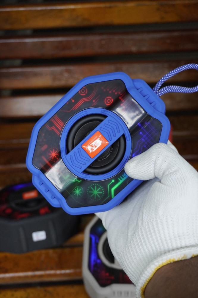 MZ Portable Bluetooth Speaker - RGB Light Fusion, Type-C Fast Charging & 3D Sound