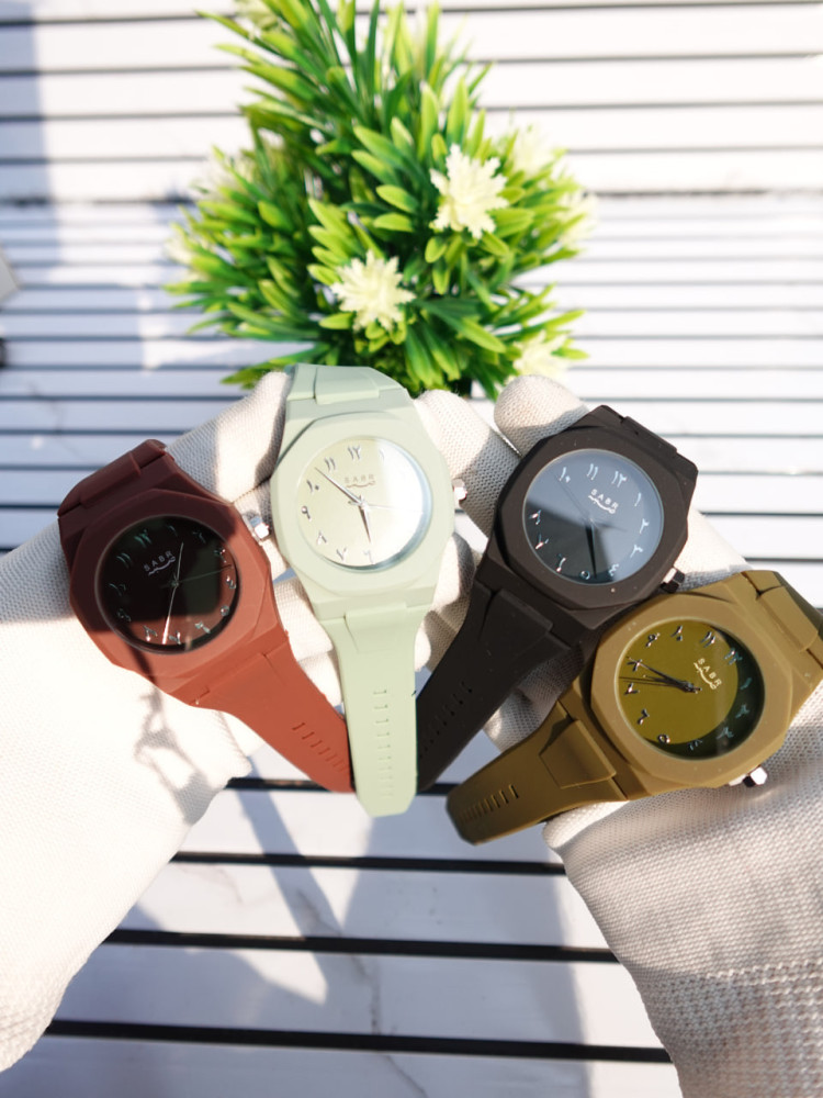 Trending Arabic Numeral Watch & Miniature Car Combo