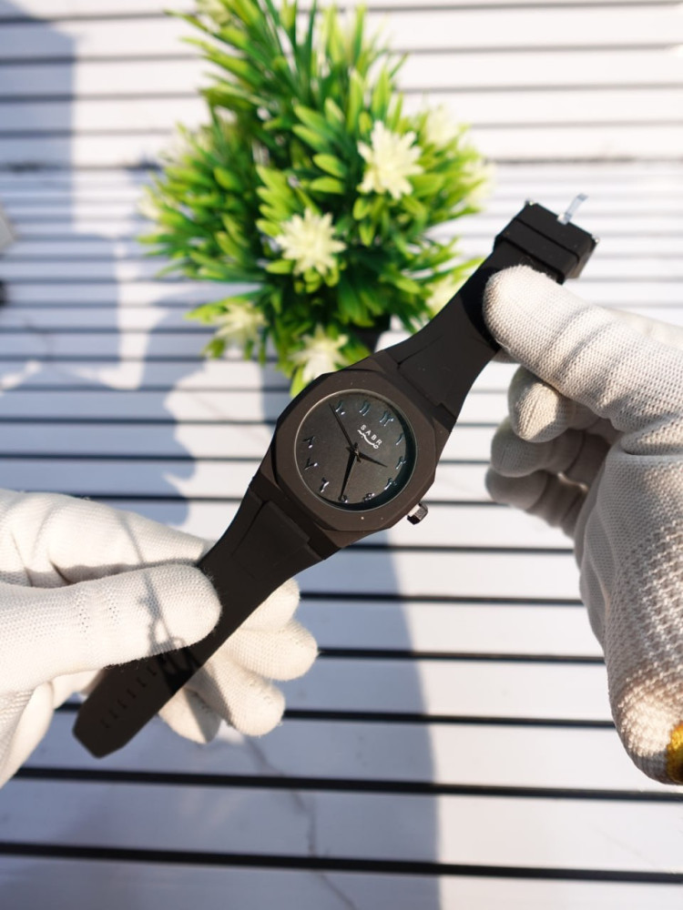 Trending Arabic Numeral Watch & Miniature Car Combo