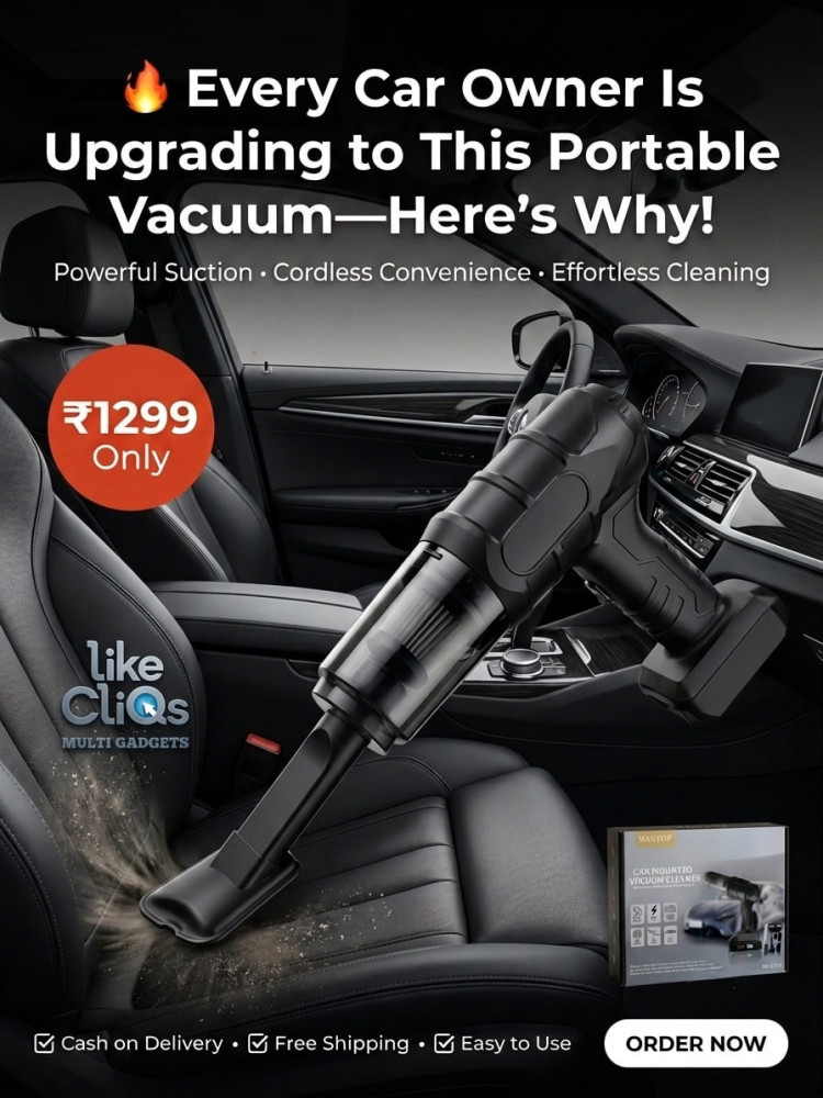 Power on the Go: Maxtop Rechargeable Portable Car Vacuum Cleaner