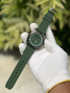 TEESORT Analog Watch - Premium Green Design