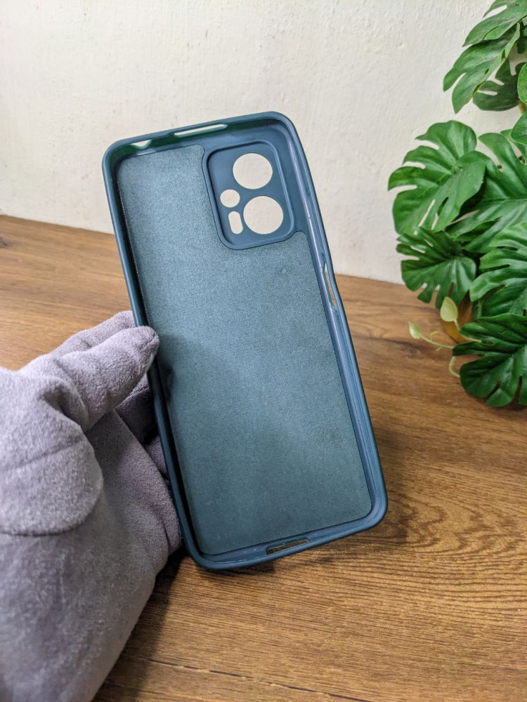 REDMI K50I 5G  SILICON CASE WITH INSIDE CLOTH (CQ04)