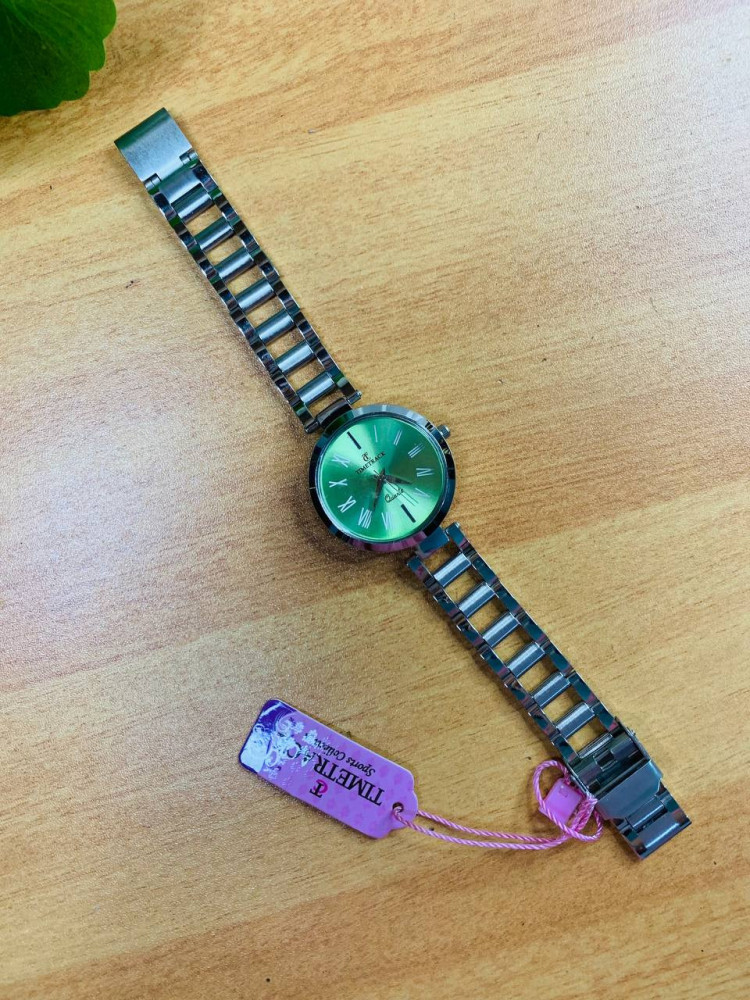 TIME TRACK ANALOG CHAIN WATCH FOR GIRLS (WL21)