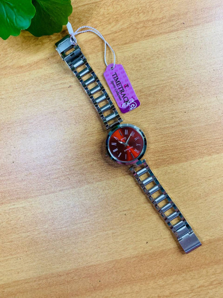 TIME TRACK ANALOG CHAIN WATCH FOR GIRLS (WL21)