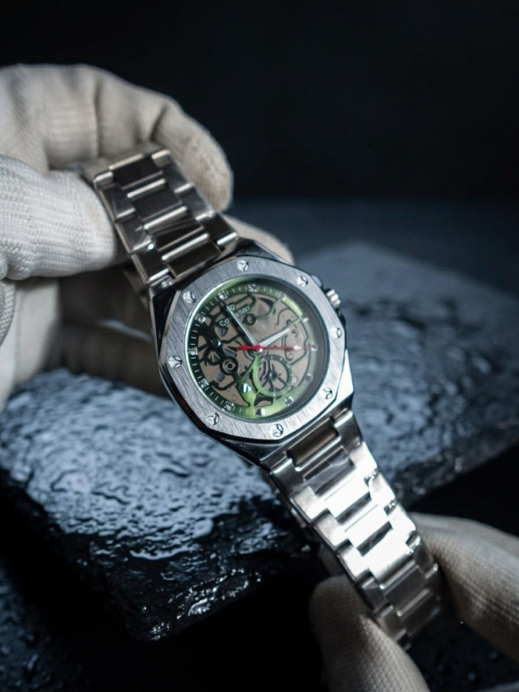 Elevate Your Style: Premium V9 Collection Skeleton-Dial Luxury Watch