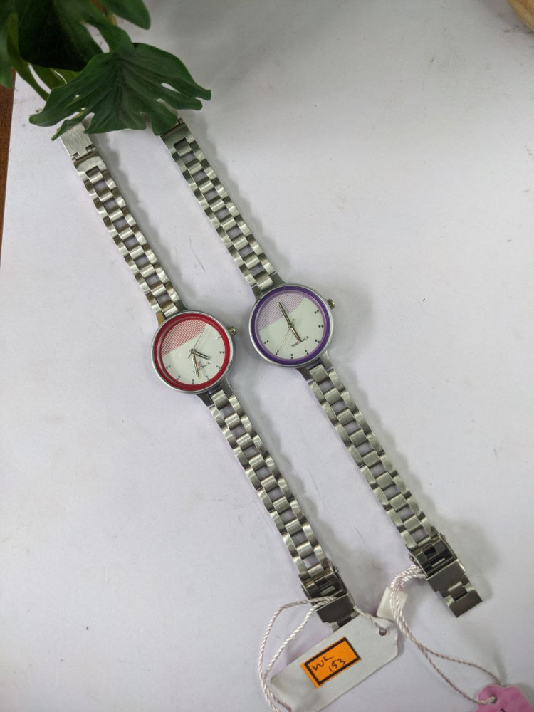 TIMETRACK ANALOG CHAIN WATCH FOR GIRLS (WL153)