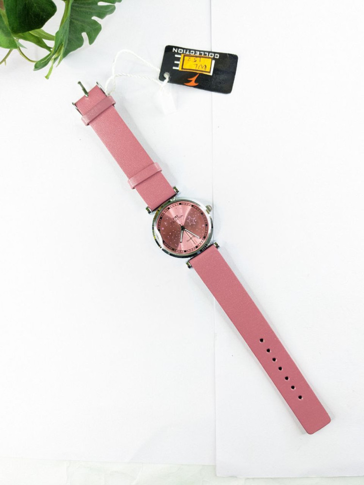 FIRE COLLECTIONS  STYLISH PINK COLOUR ANALOG WATCH FOR GIRLS (WL152)