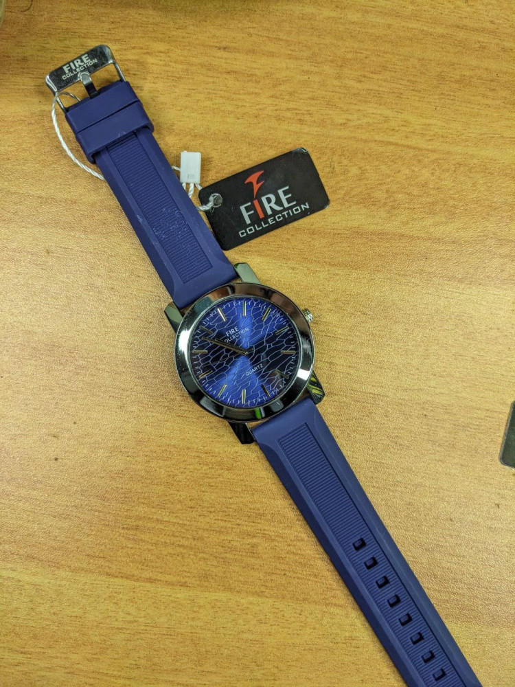 FIRE COLLECTIONS TRENDING ANBALOG WATCH SILICON STRAP (WQ266)