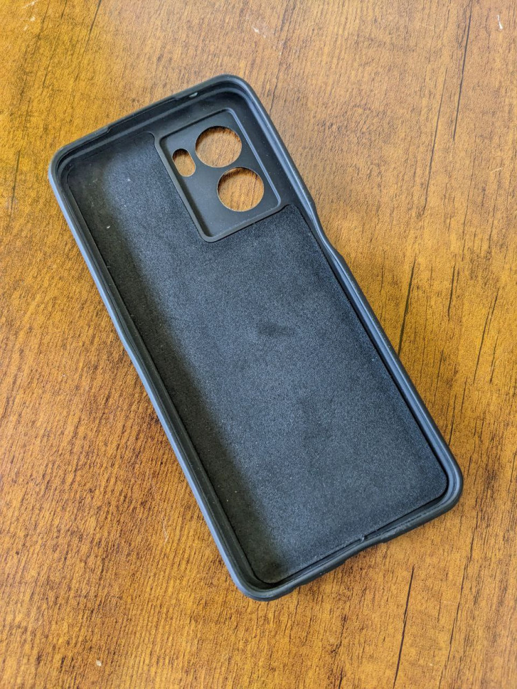 OPPO K105G SILICON CASE WITH INSIDE CLOTH (CQ11)