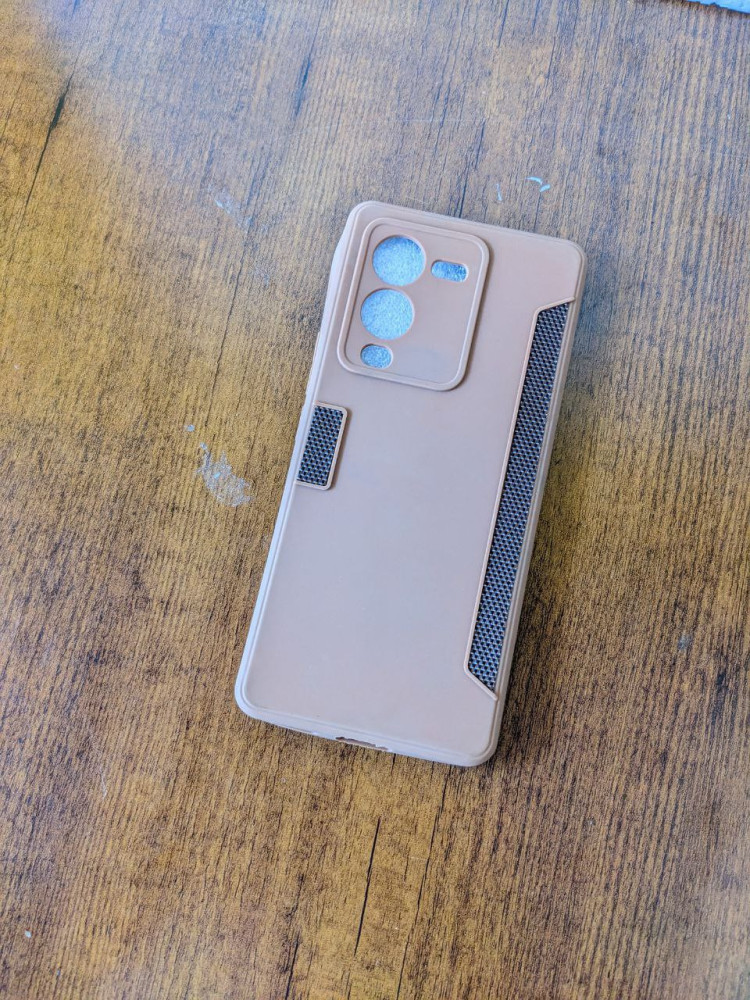 VIVO V25 PRO SILICON CASE WITH INSIDE CLOTH (CQ05)