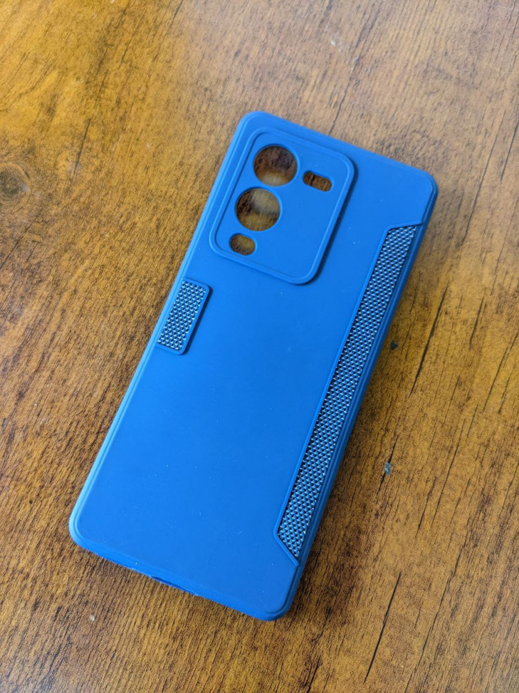 VIVO V25 PRO SILICON CASE WITH INSIDE CLOTH (CQ05)