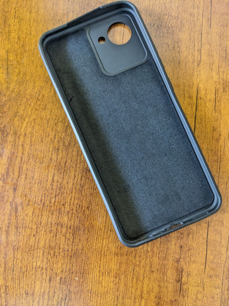 REALME C30 SILICONE CASE WITH INSIDE CLOTH (CQ12)